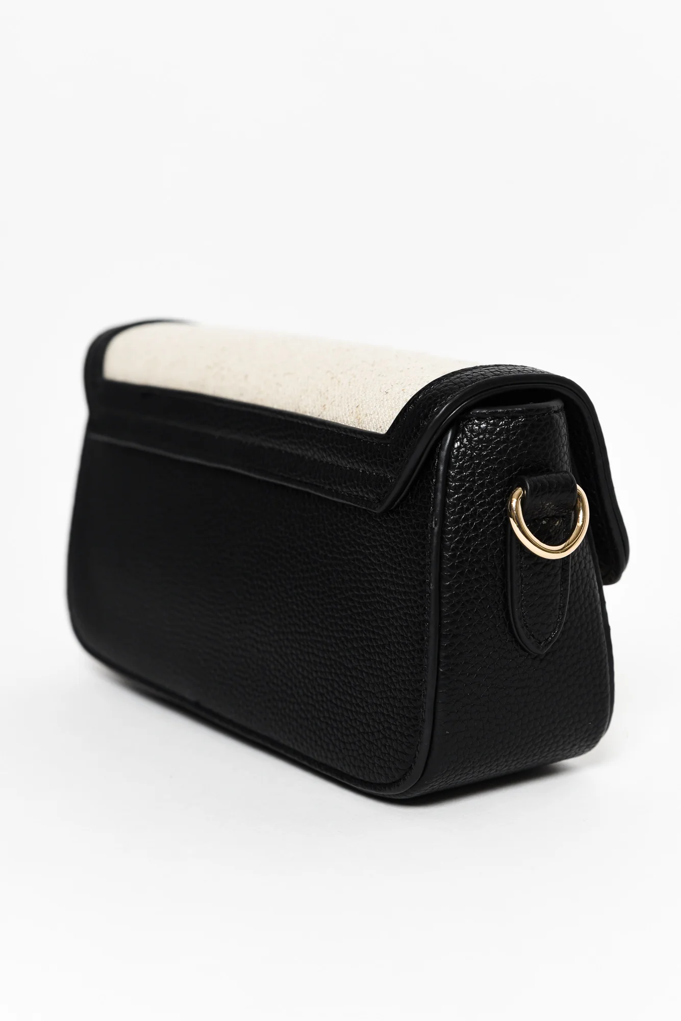 Abel Black Contrast Crossbody Bag - Image 5