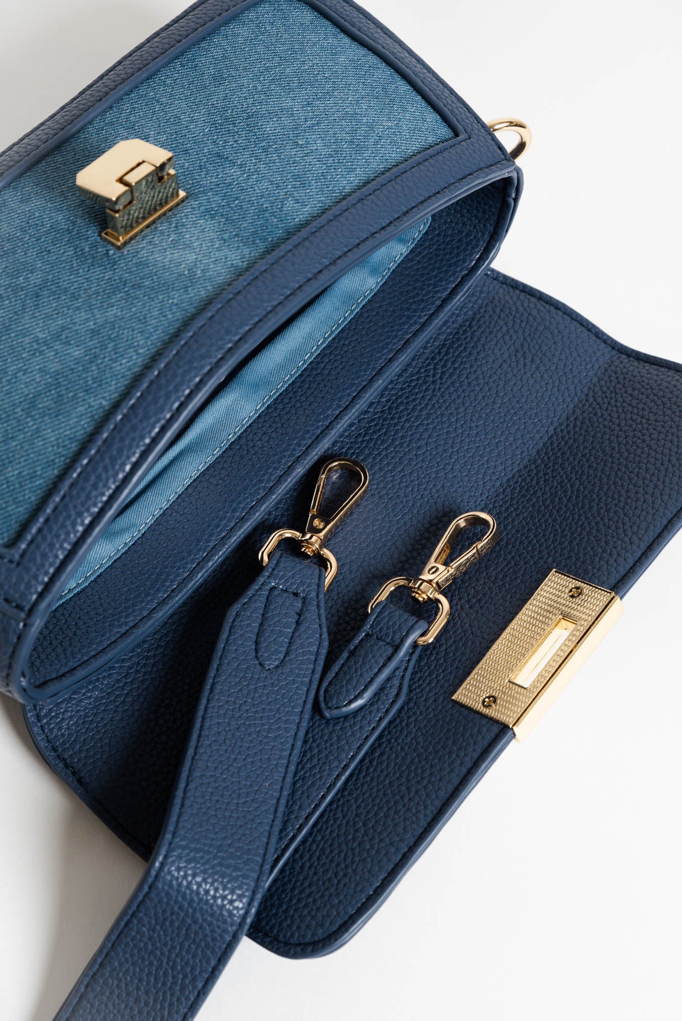 Abel Denim Crossbody Bag - Image 4