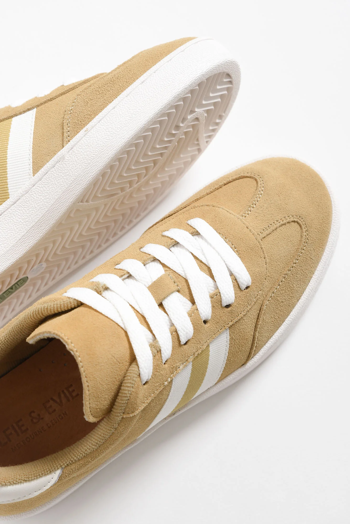 Attitude Natural Suede Sneaker - Image 3