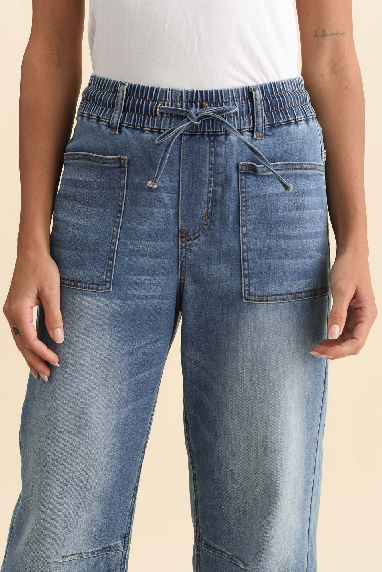BB Barrel Blue Jeans - Image 6