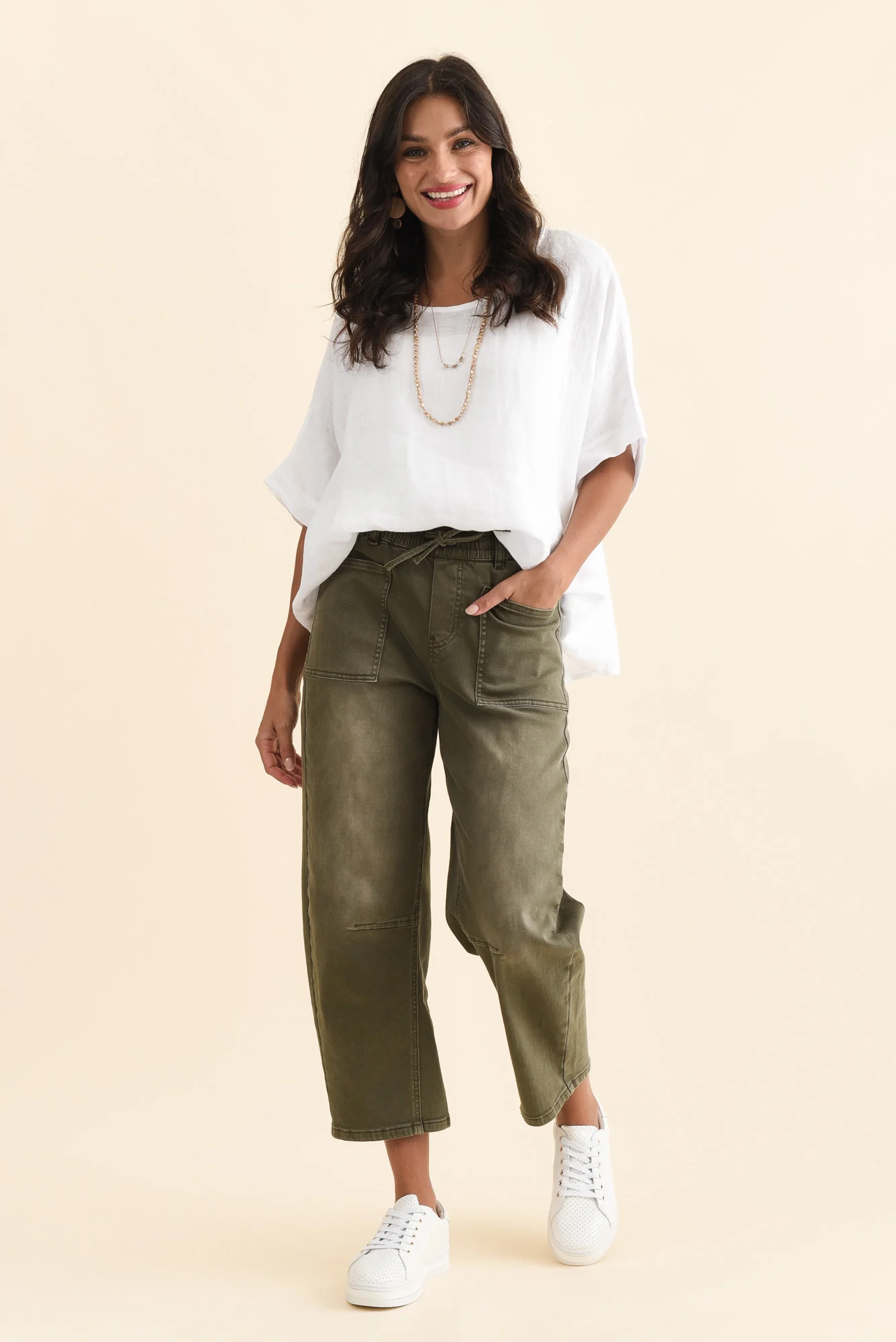 BB Barrel Khaki Jeans - Image 3