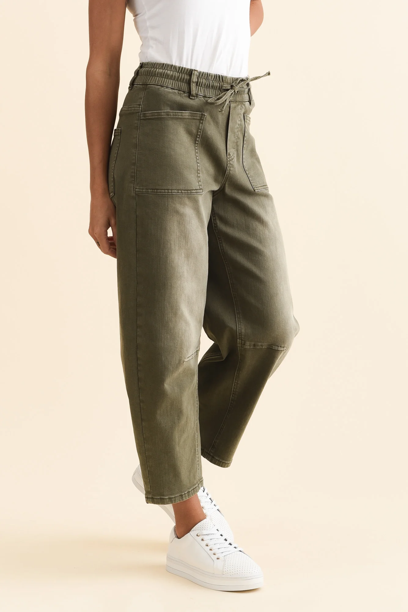 BB Barrel Khaki Jeans - Image 4