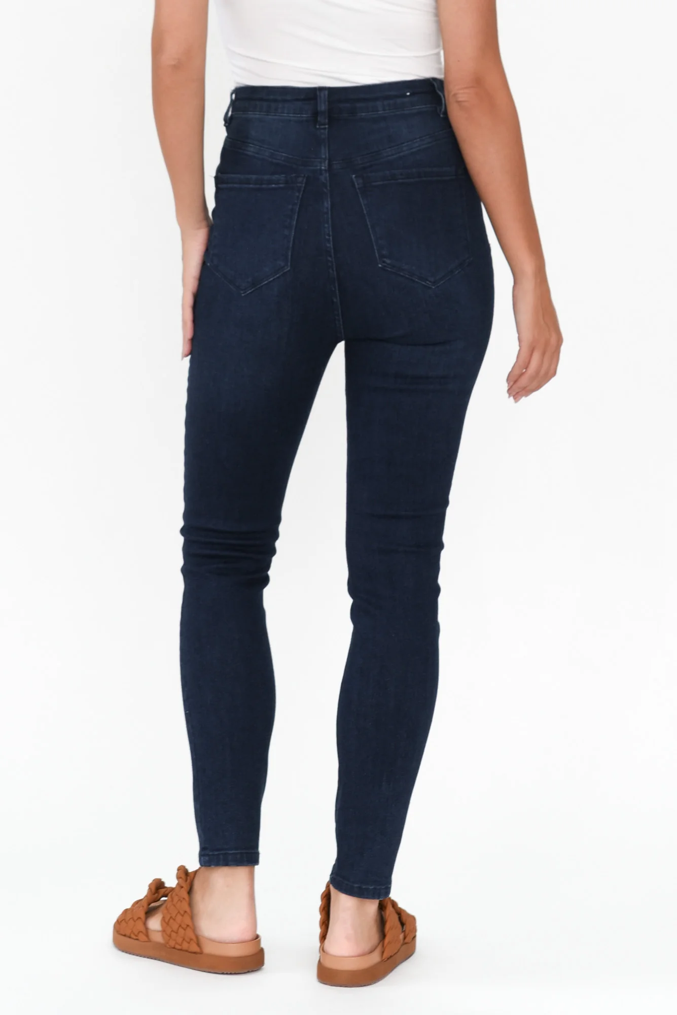Betty Blue Denim Skinny Jeans - Image 4
