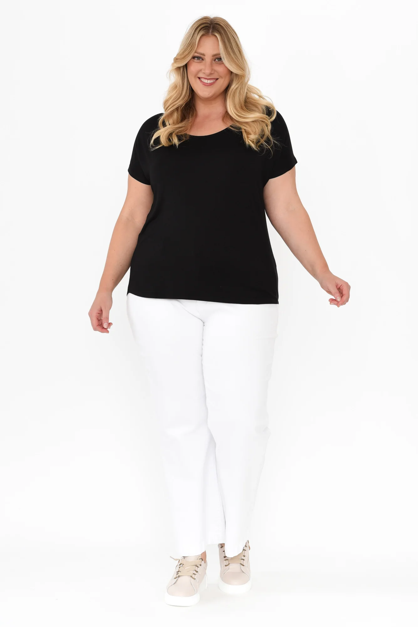 Eadie Black Bamboo Top - Image 9