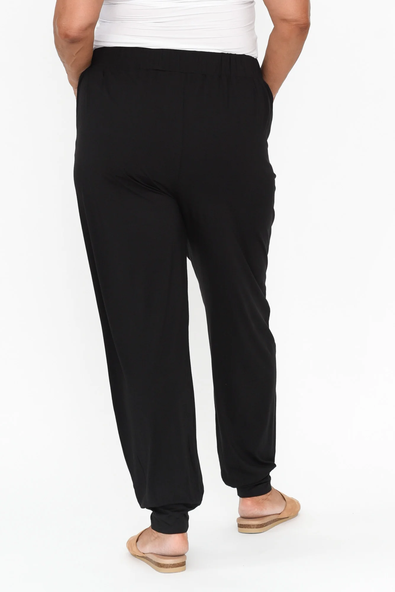 Black Bamboo Everyday Pants - Image 10