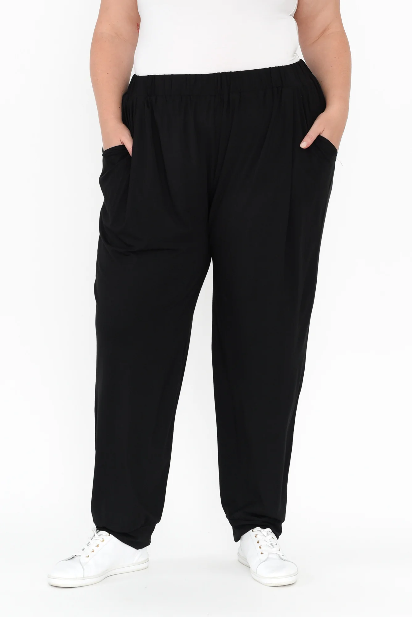 Black Bamboo Everyday Pants - Image 11
