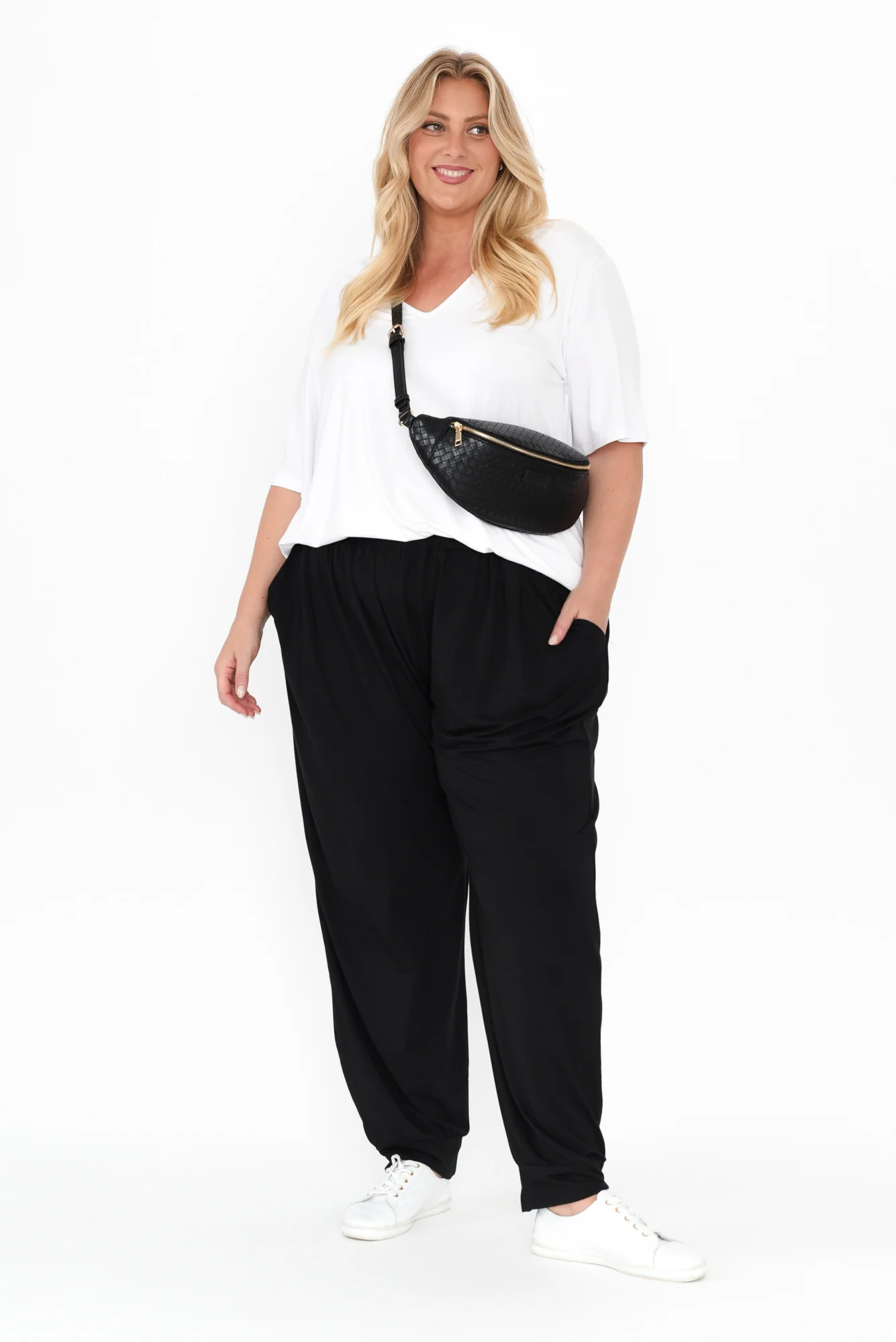 Black Bamboo Everyday Pants - Image 12