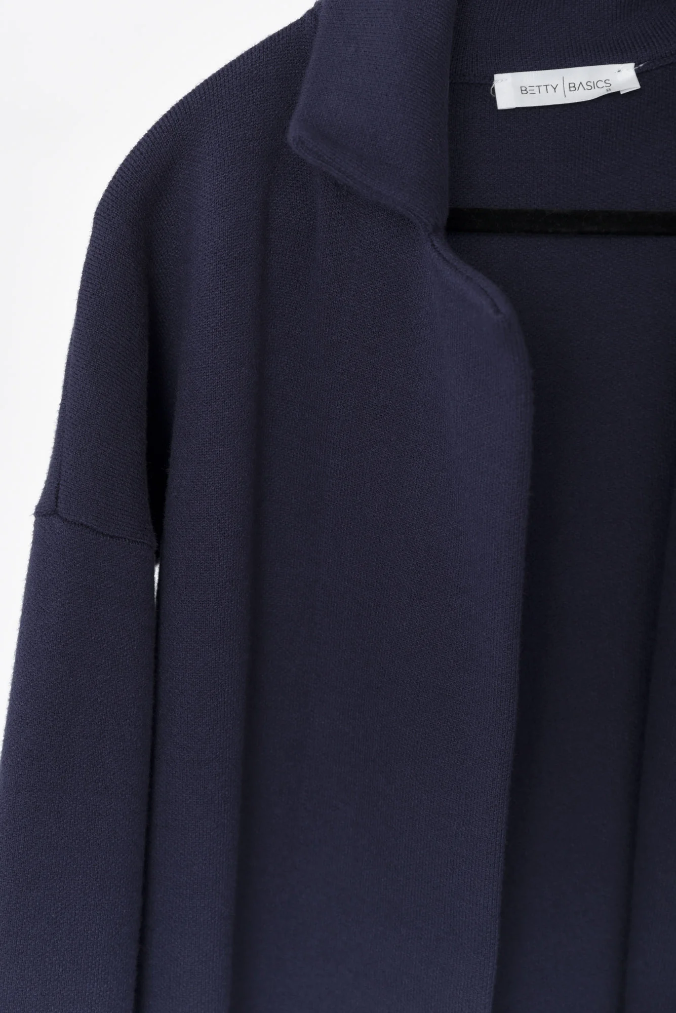 Bristol Navy Collared Coatigan - Image 9