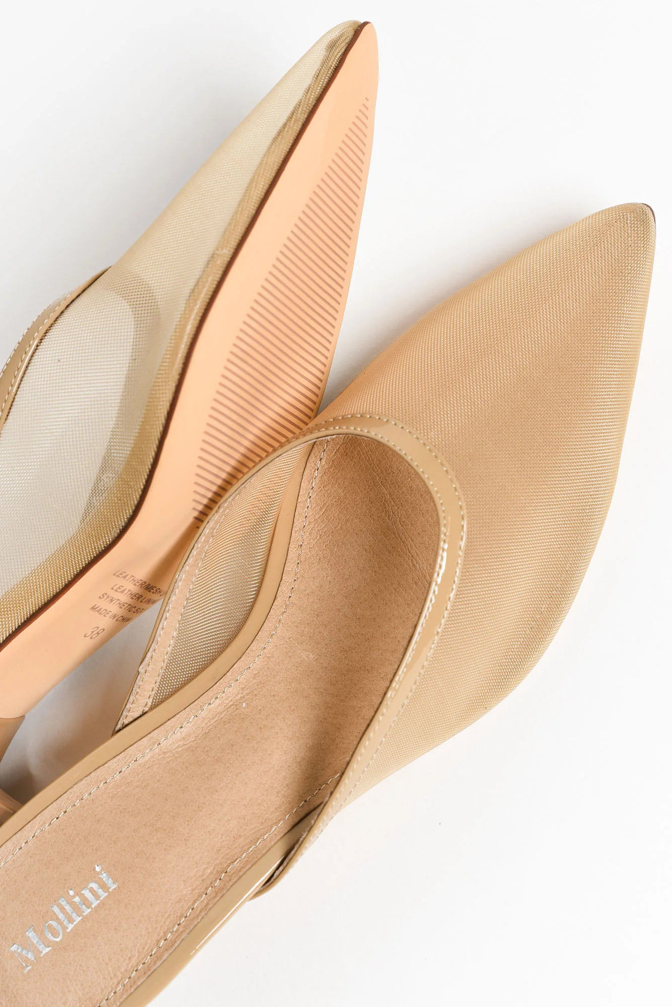 Celeb Camel Mesh Heel - Image 3