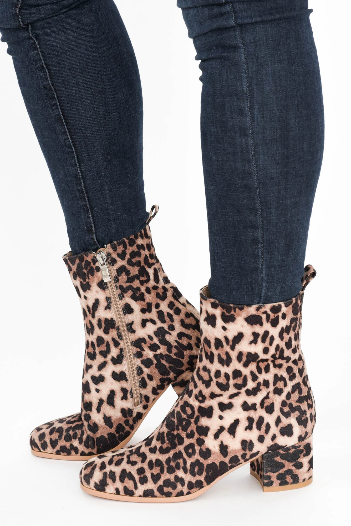 Fruity Tan Leopard Heeled Boot - Image 4