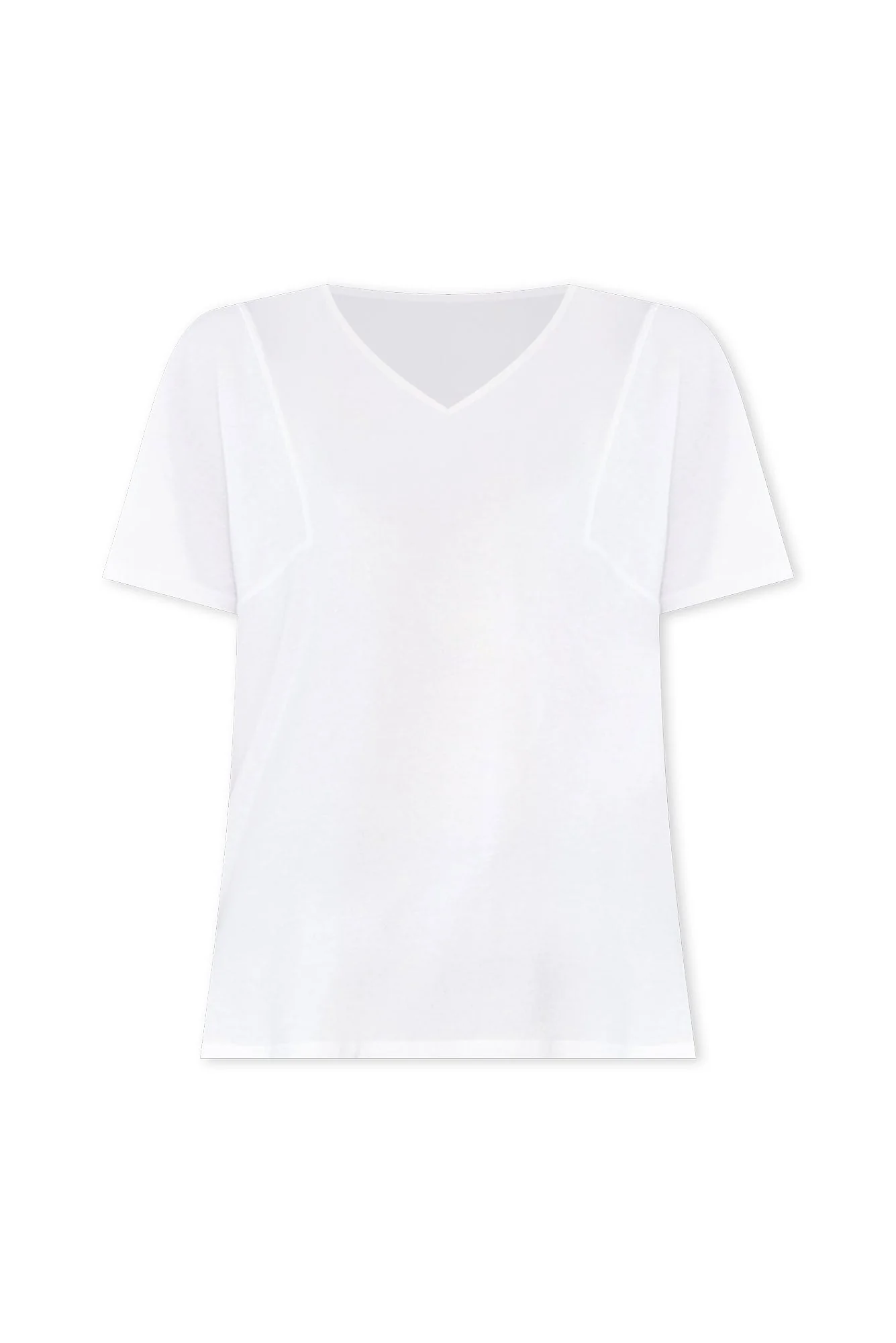 Ivy White Micro Modal Swing Tee - Image 3