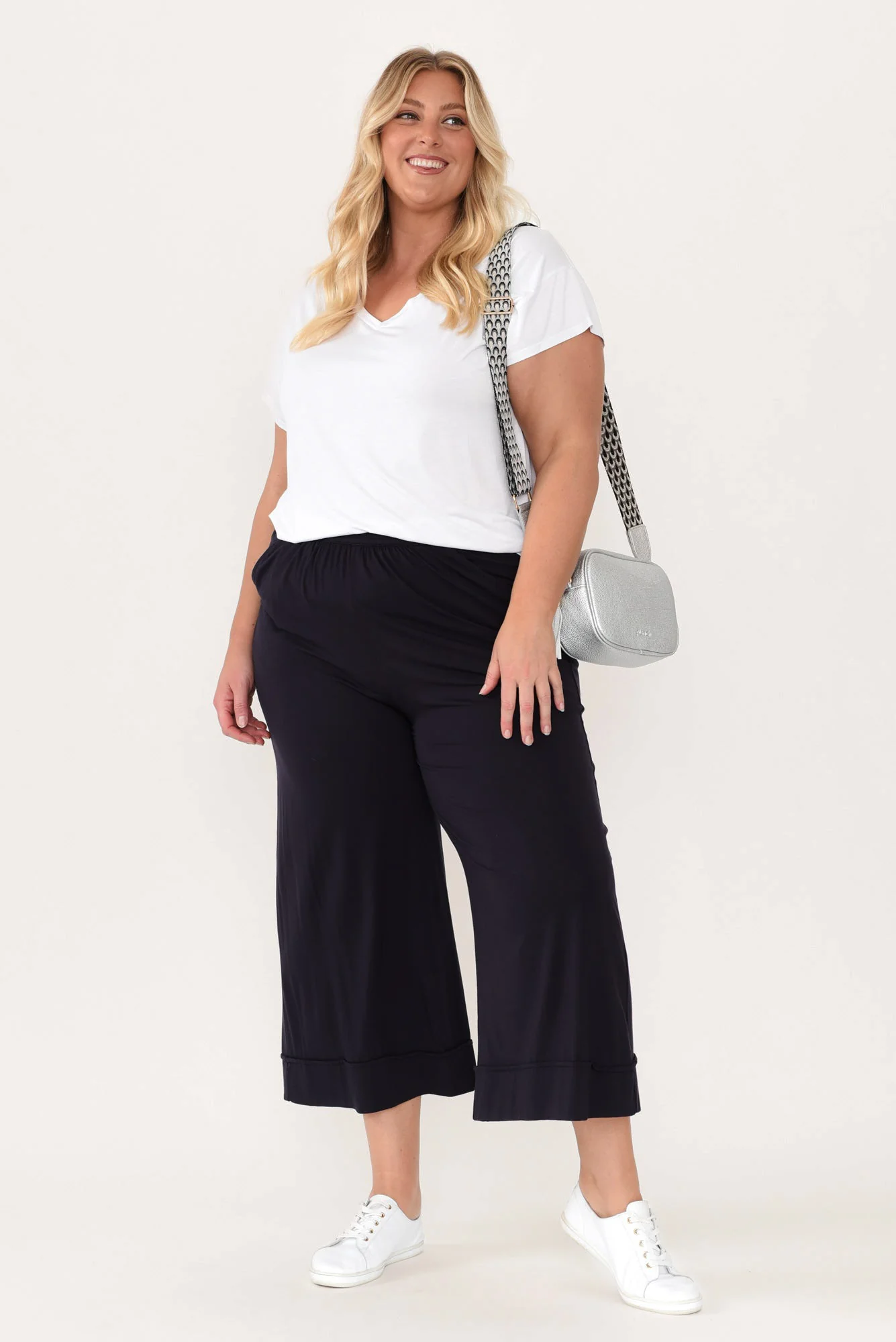 Jenkins White Modal Tee - Image 11