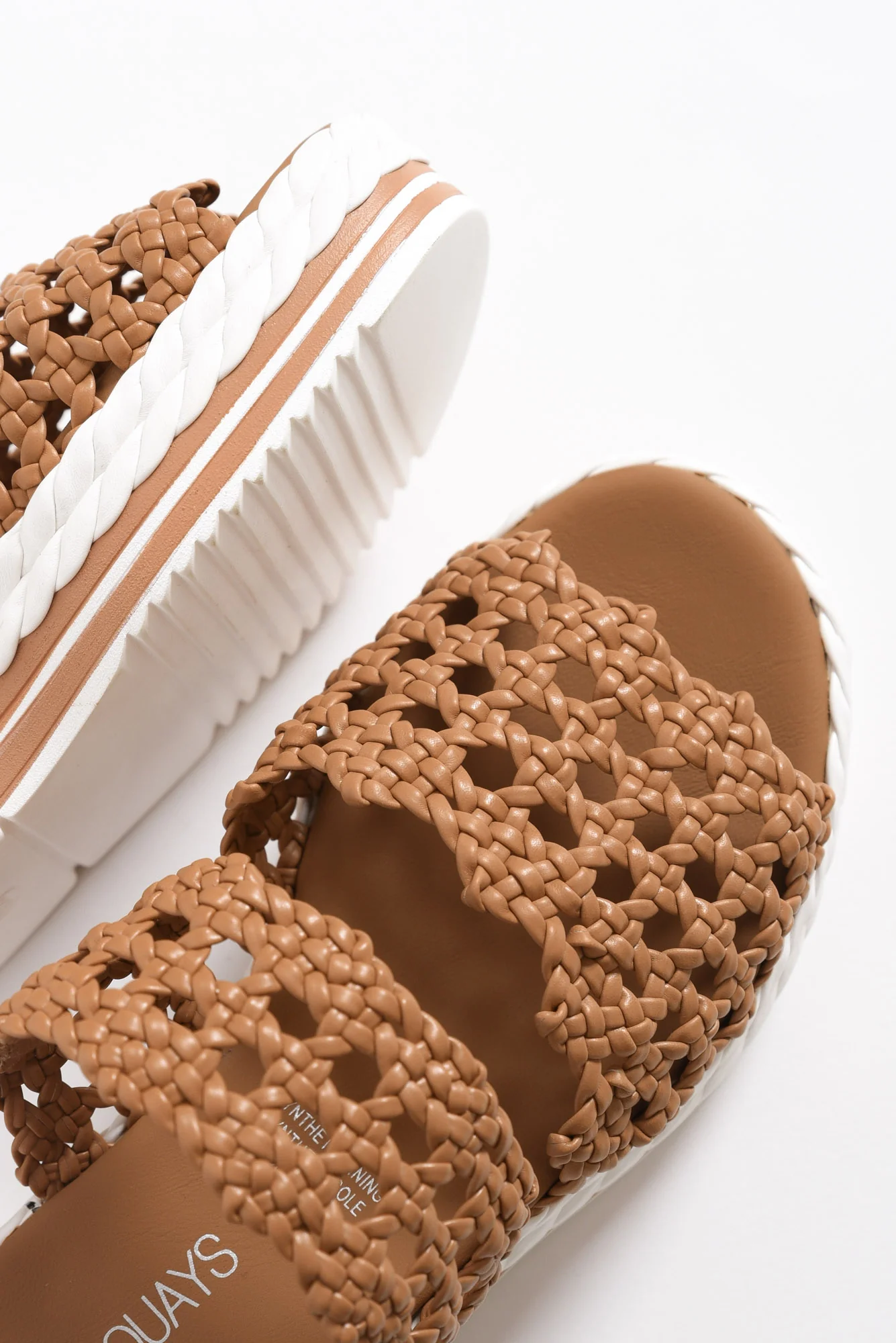 Jojo Camel Woven Platform Sandal - Image 3