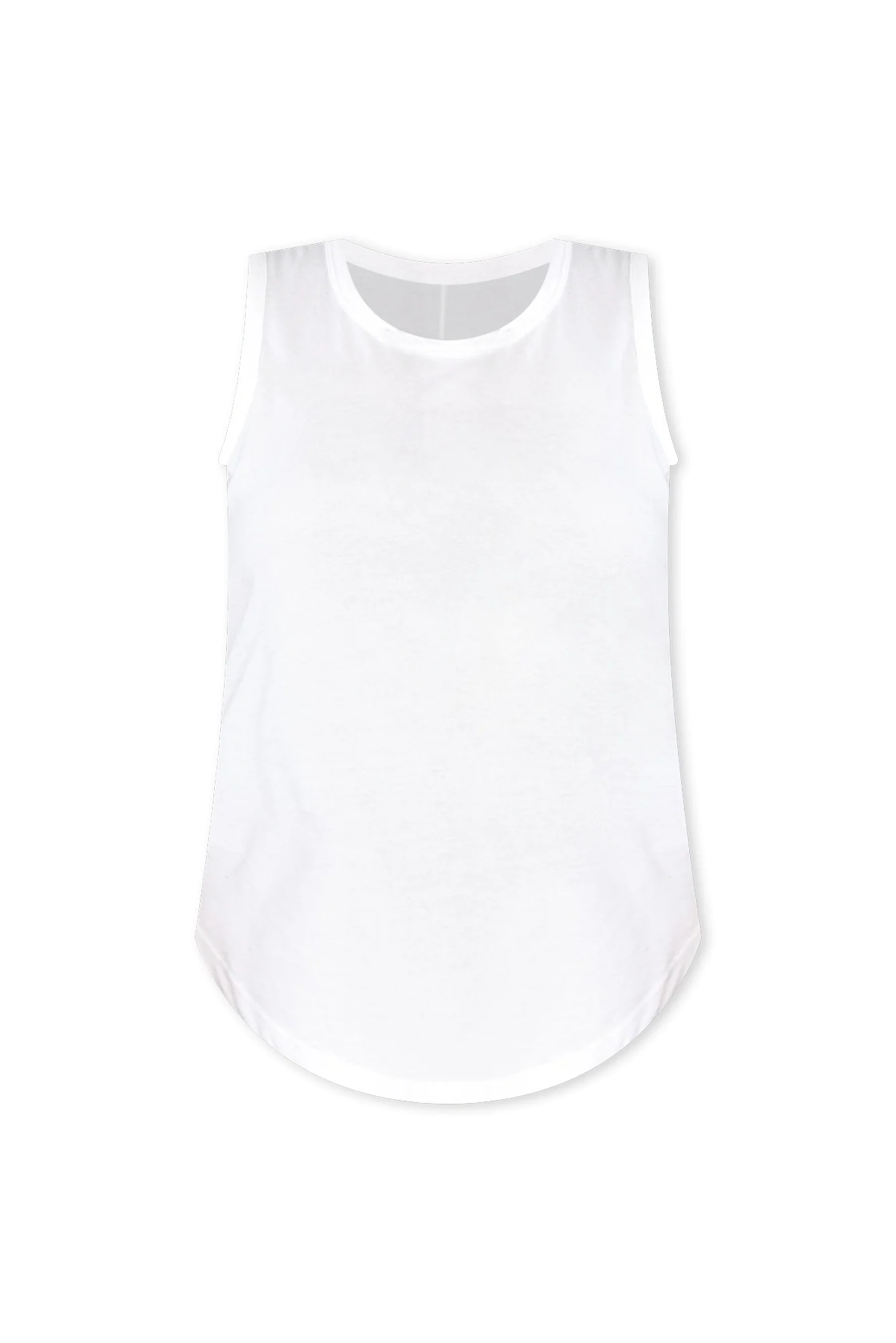 Keira White Cotton Tank - Image 4