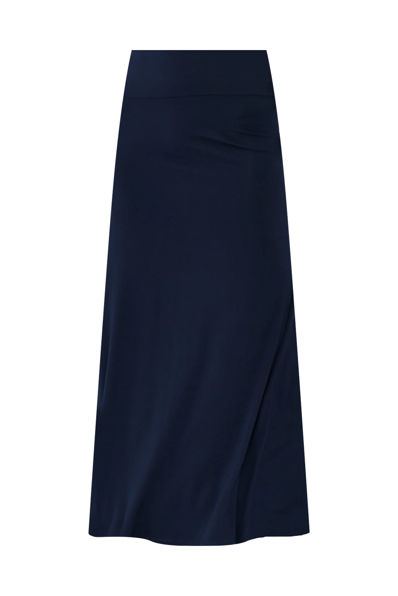 Lana Navy Bamboo Maxi Skirt - Image 3