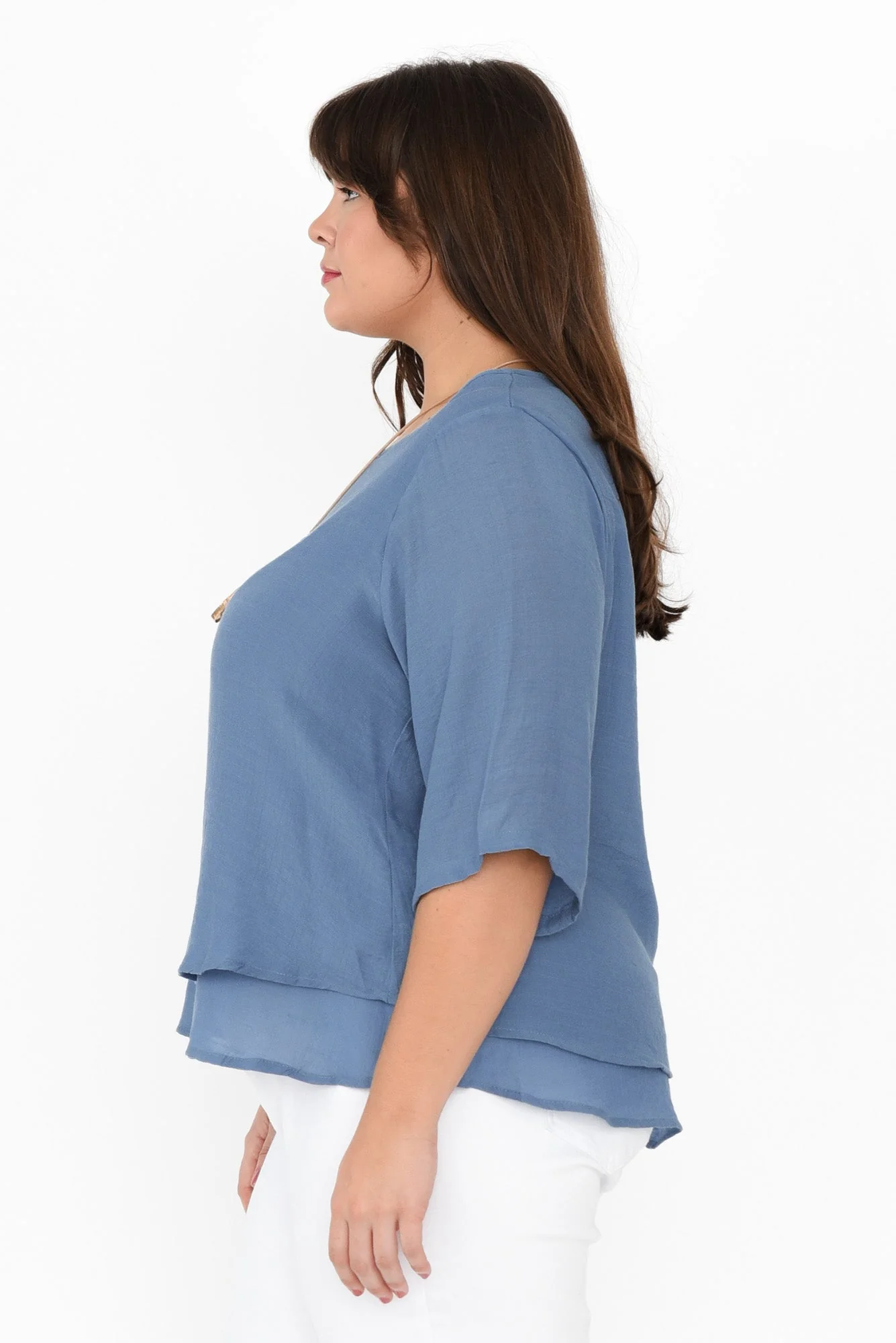 Liora Steel Layered Top - Image 10