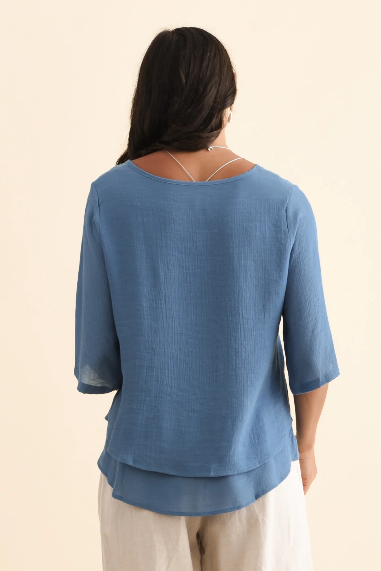 Liora Steel Layered Top - Image 5