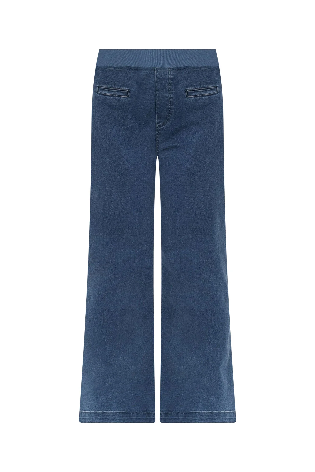 Maddy Blue Wide Leg Jeans - Image 7