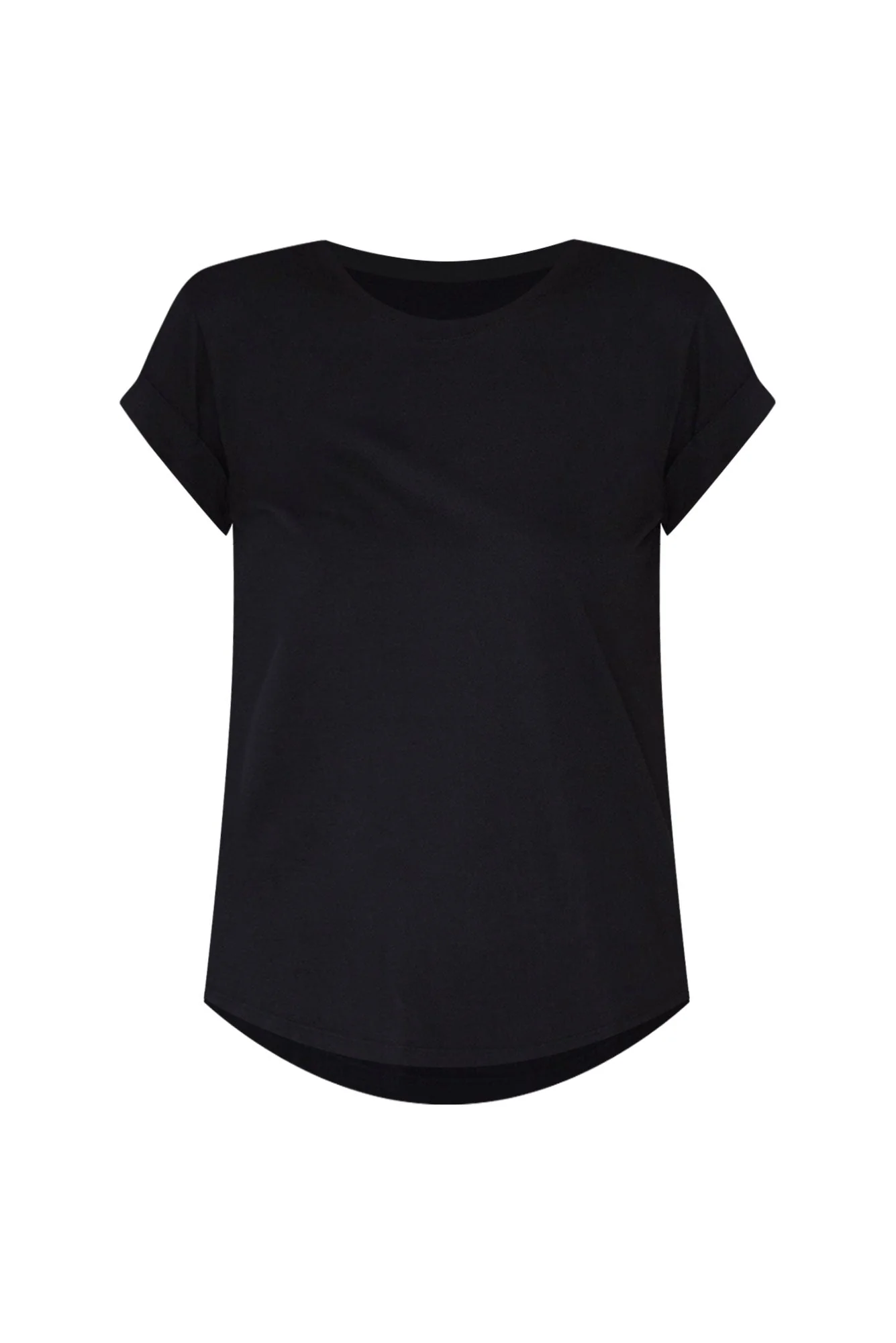 Manly Black Cotton Tee - Image 6