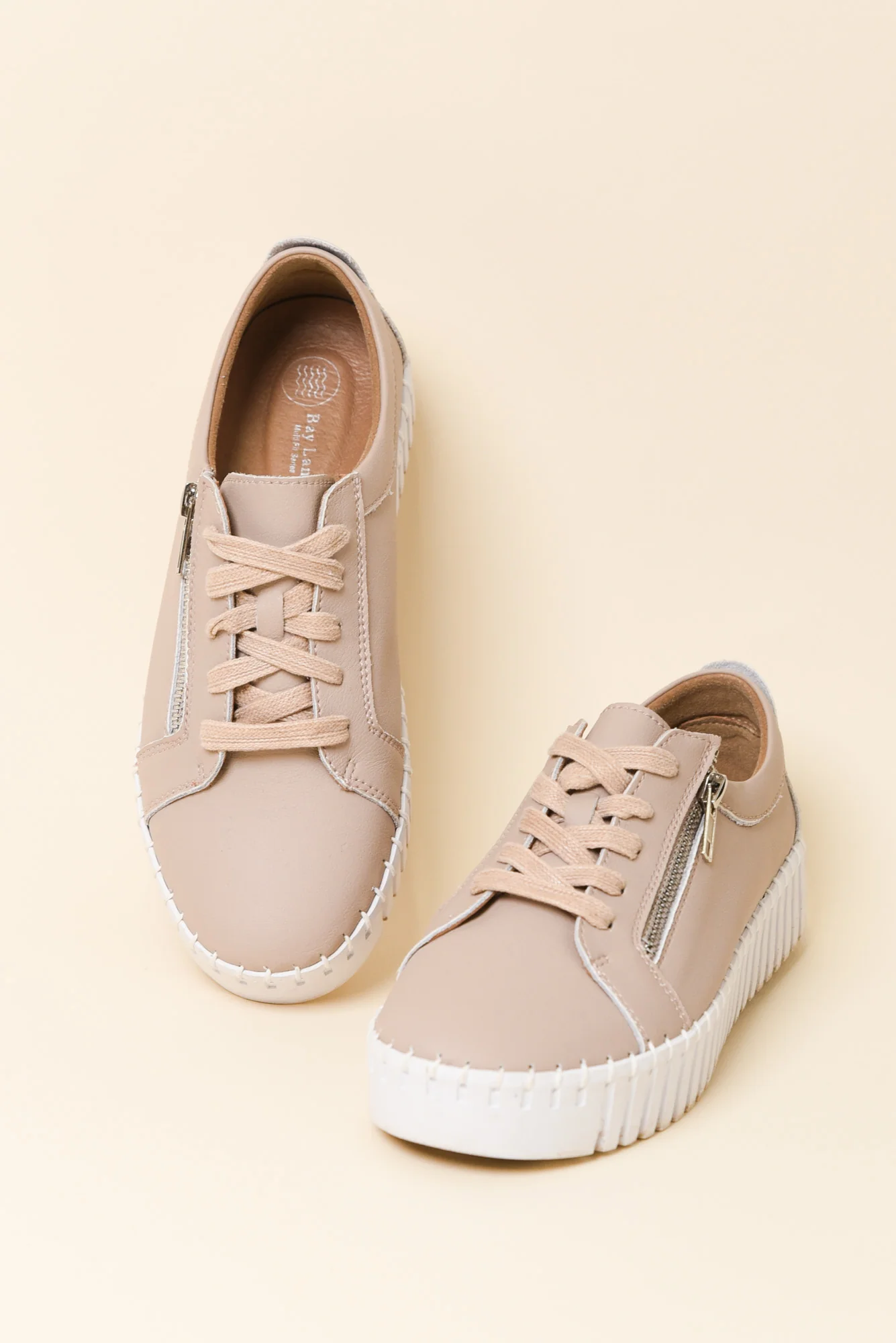 Medusa Nude Platform Sneaker - Image 3
