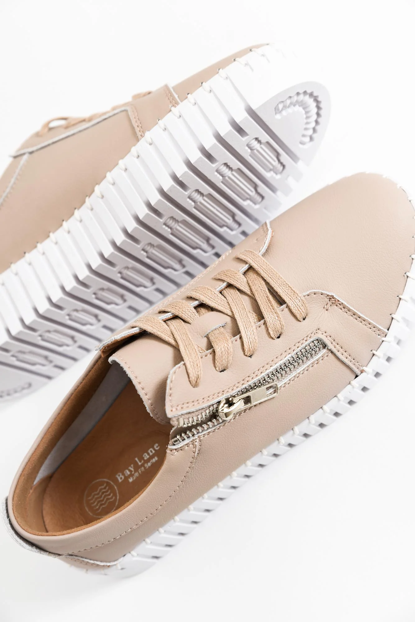 Medusa Nude Platform Sneaker - Image 4