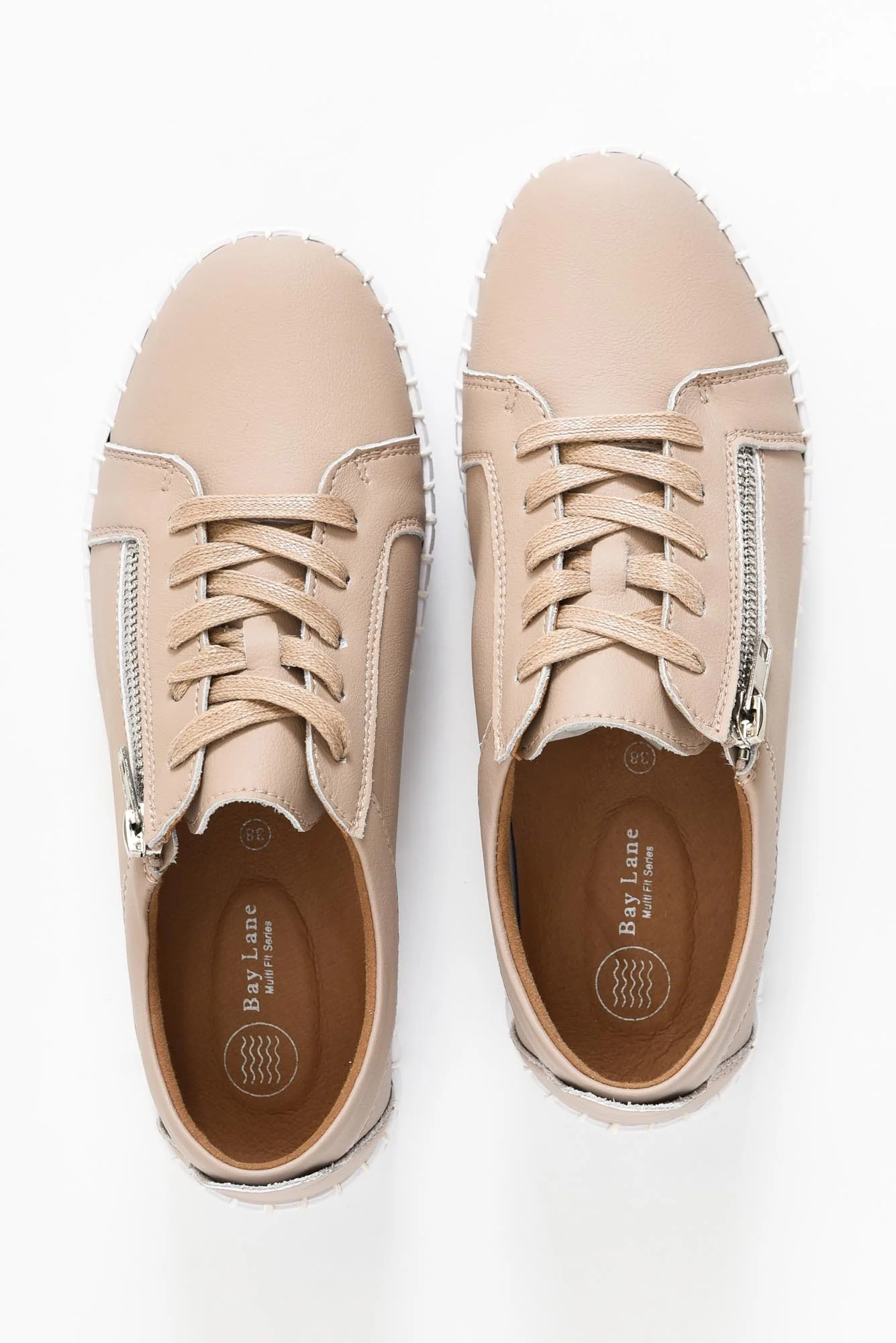 Medusa Nude Platform Sneaker - Image 5