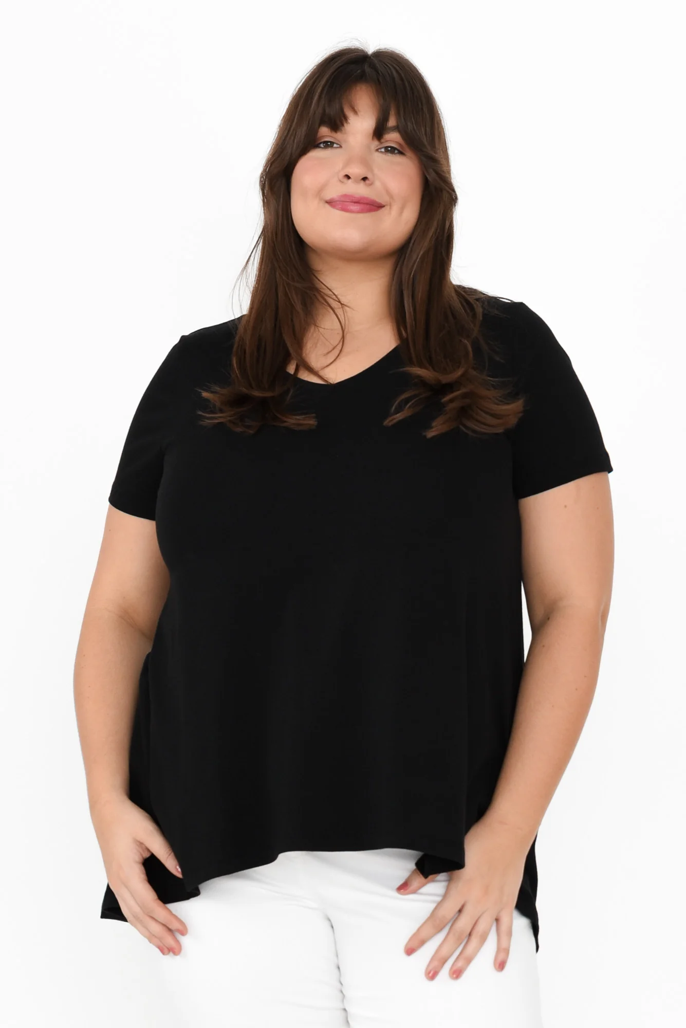 Montreal Black Cotton Tee - Image 7