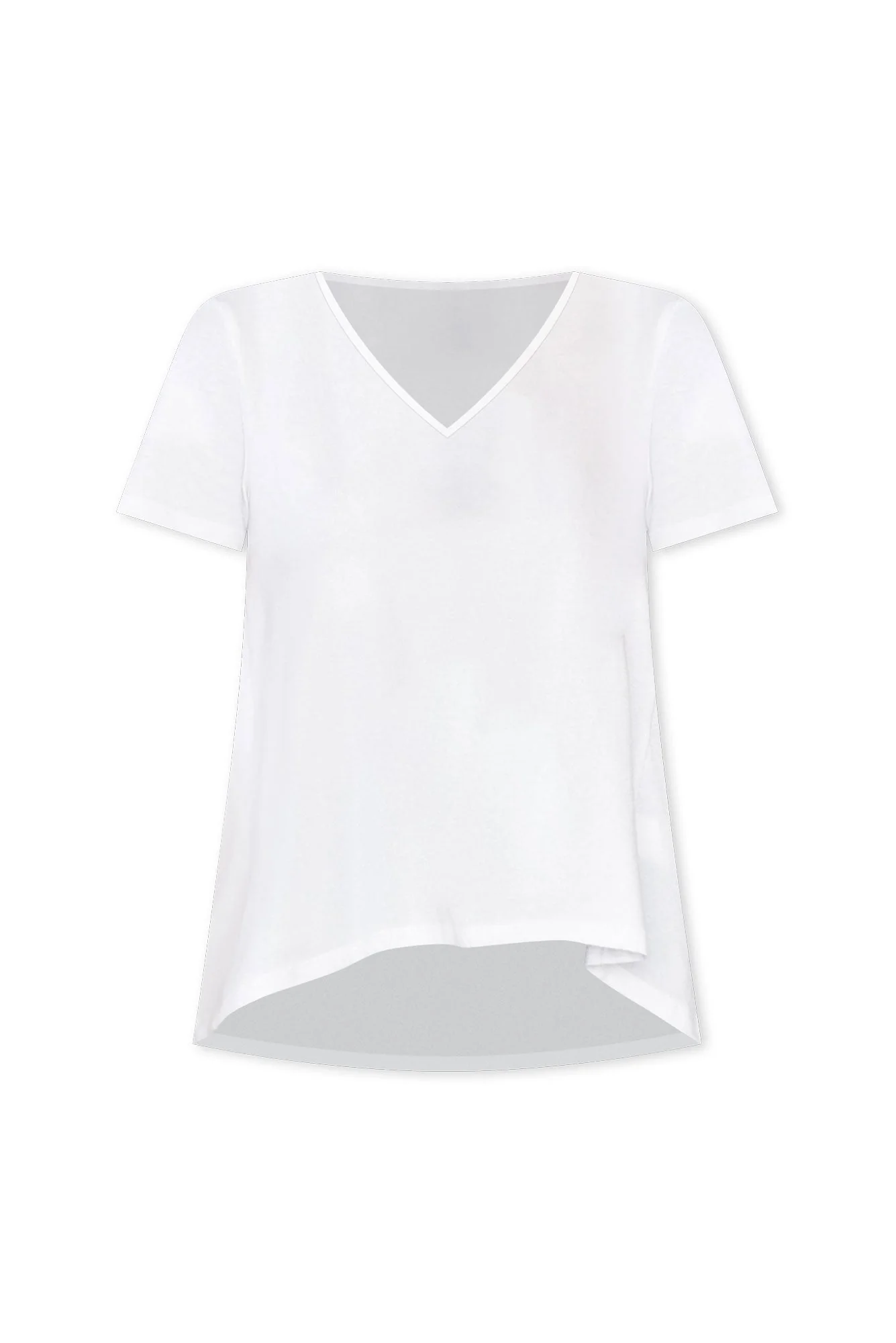 Montreal White Cotton Tee - Image 7
