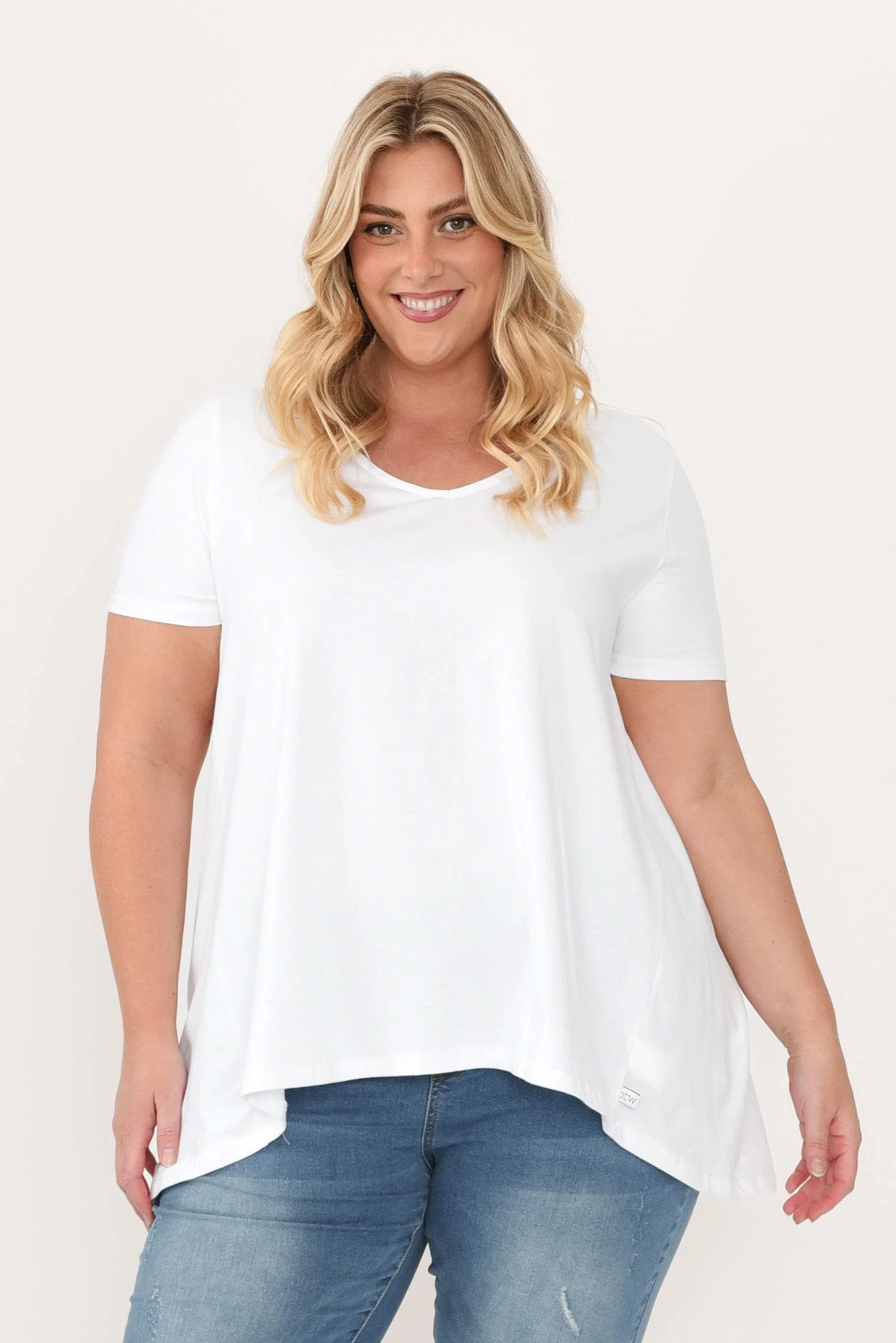 Montreal White Cotton Tee - Image 9