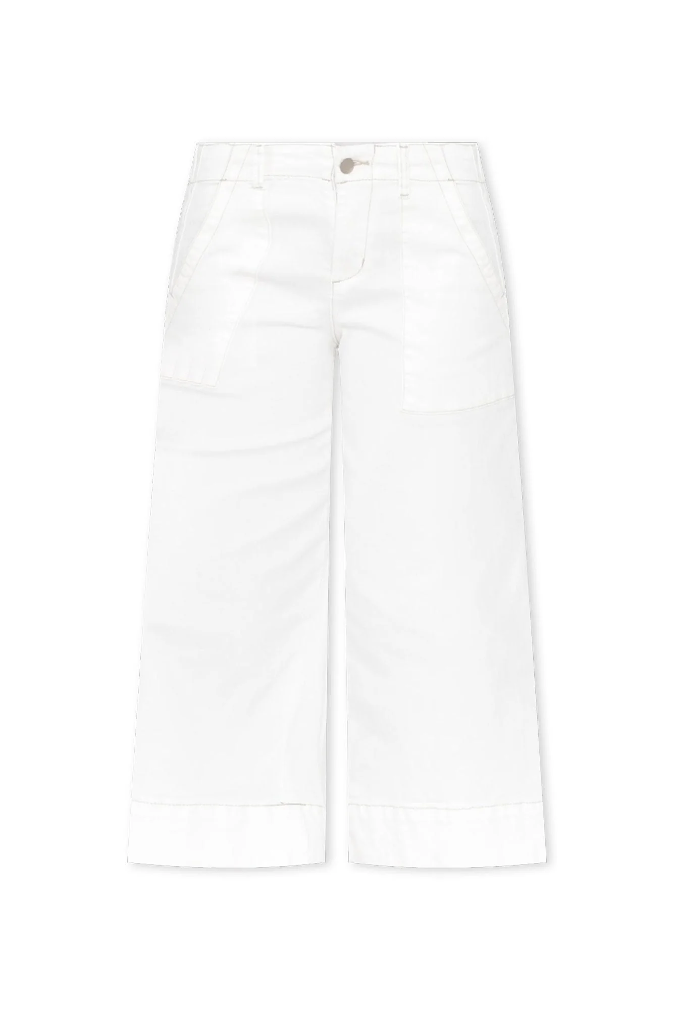 Narcy Ivory Wide Leg Jeans - Image 3