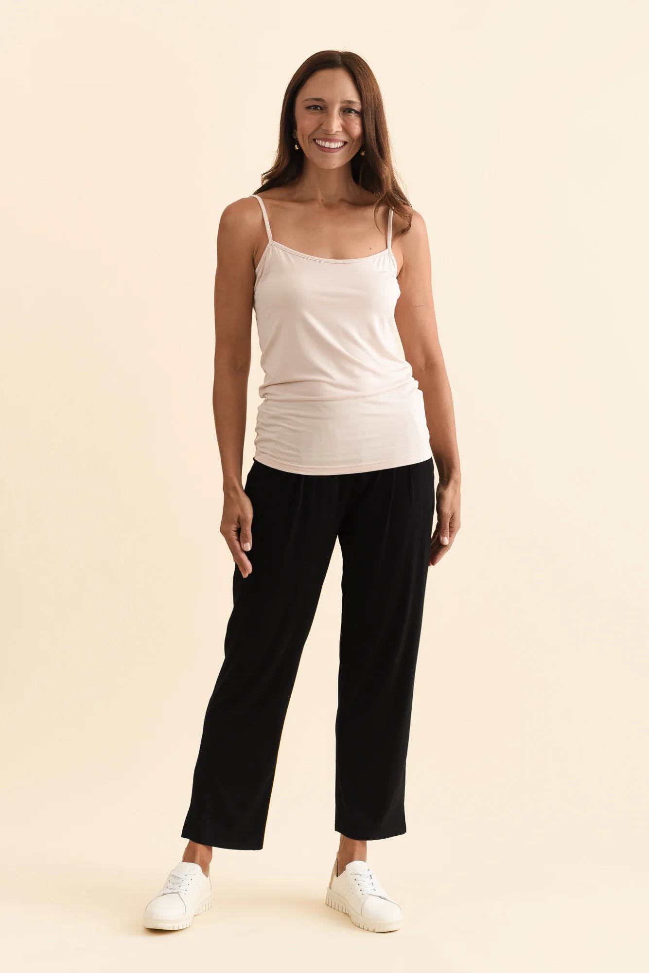 Nude Bamboo Slip Cami - Image 3