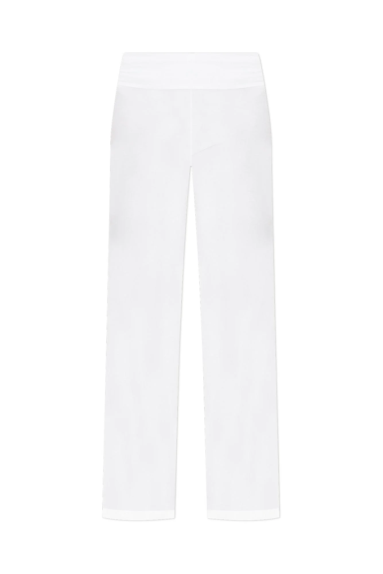 Pamela White Bamboo Pants - Image 3