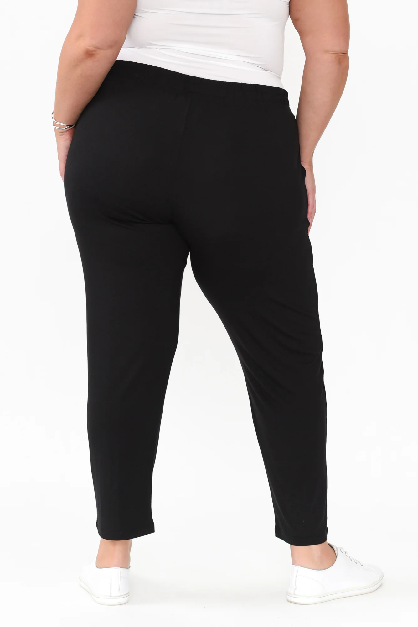Percy Black Bamboo Pocket Pants - Image 15