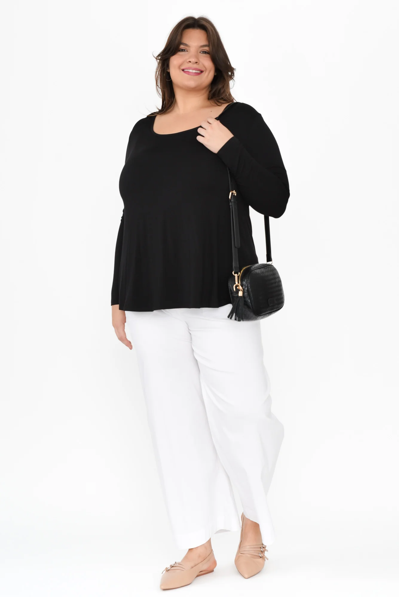 Pippa Black Bamboo Top - Image 11