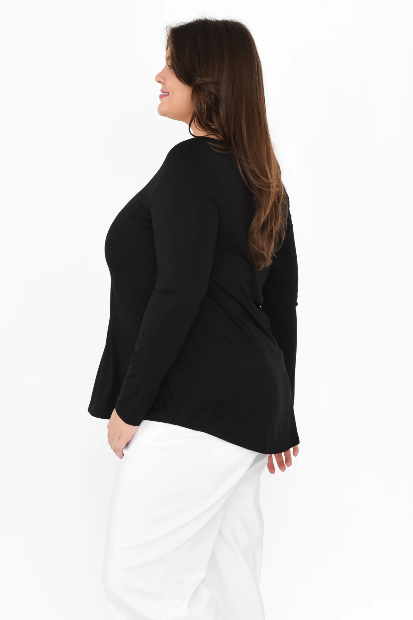 Pippa Black Bamboo Top - Image 9