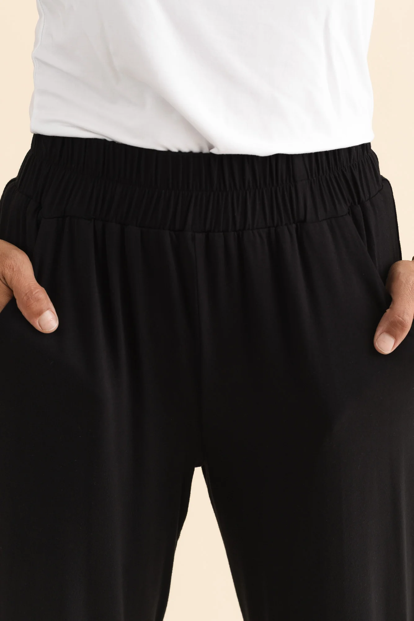 Rosella Black Bamboo Pants - Image 6