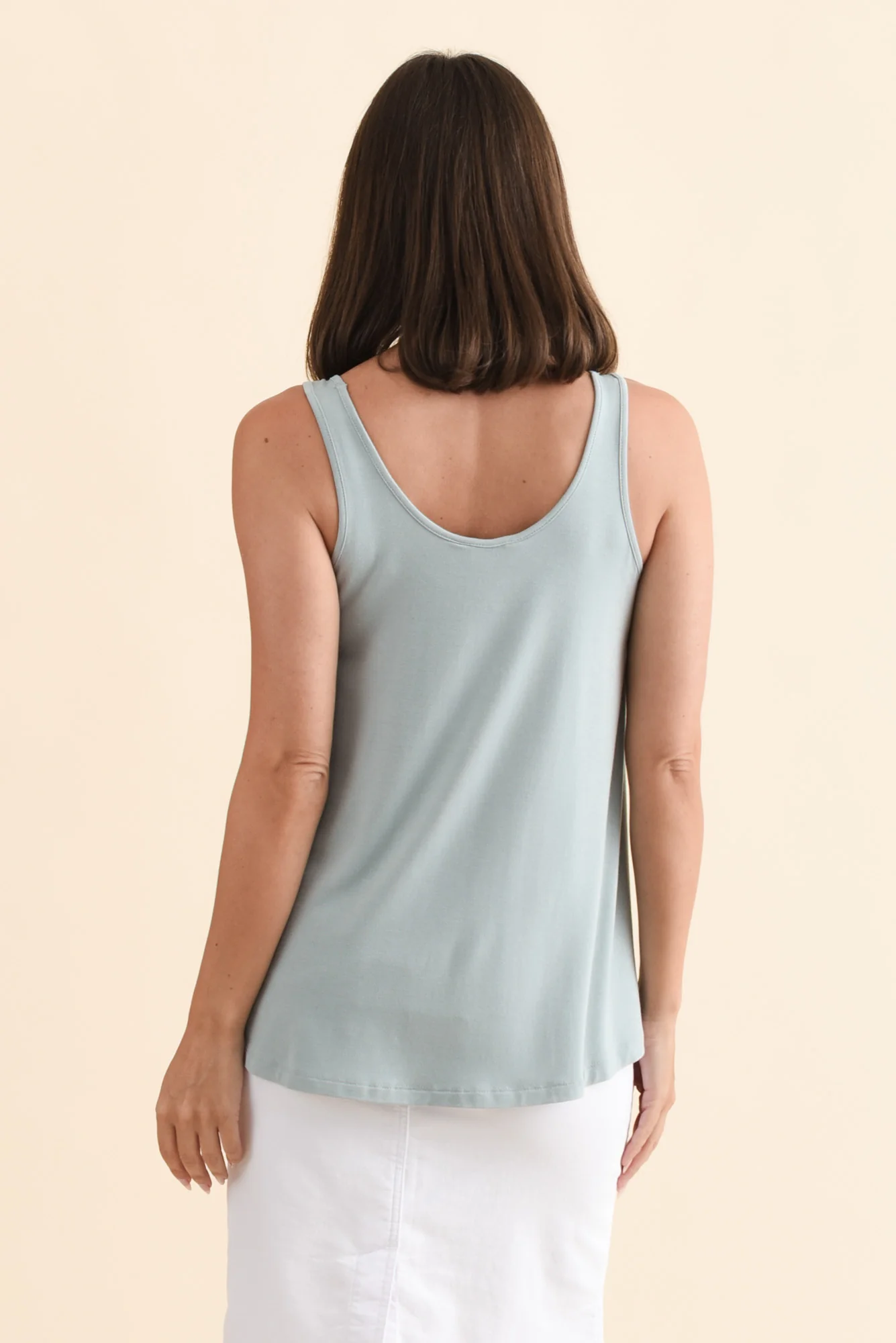 Steel Bamboo Relaxed Singlet - Image 4