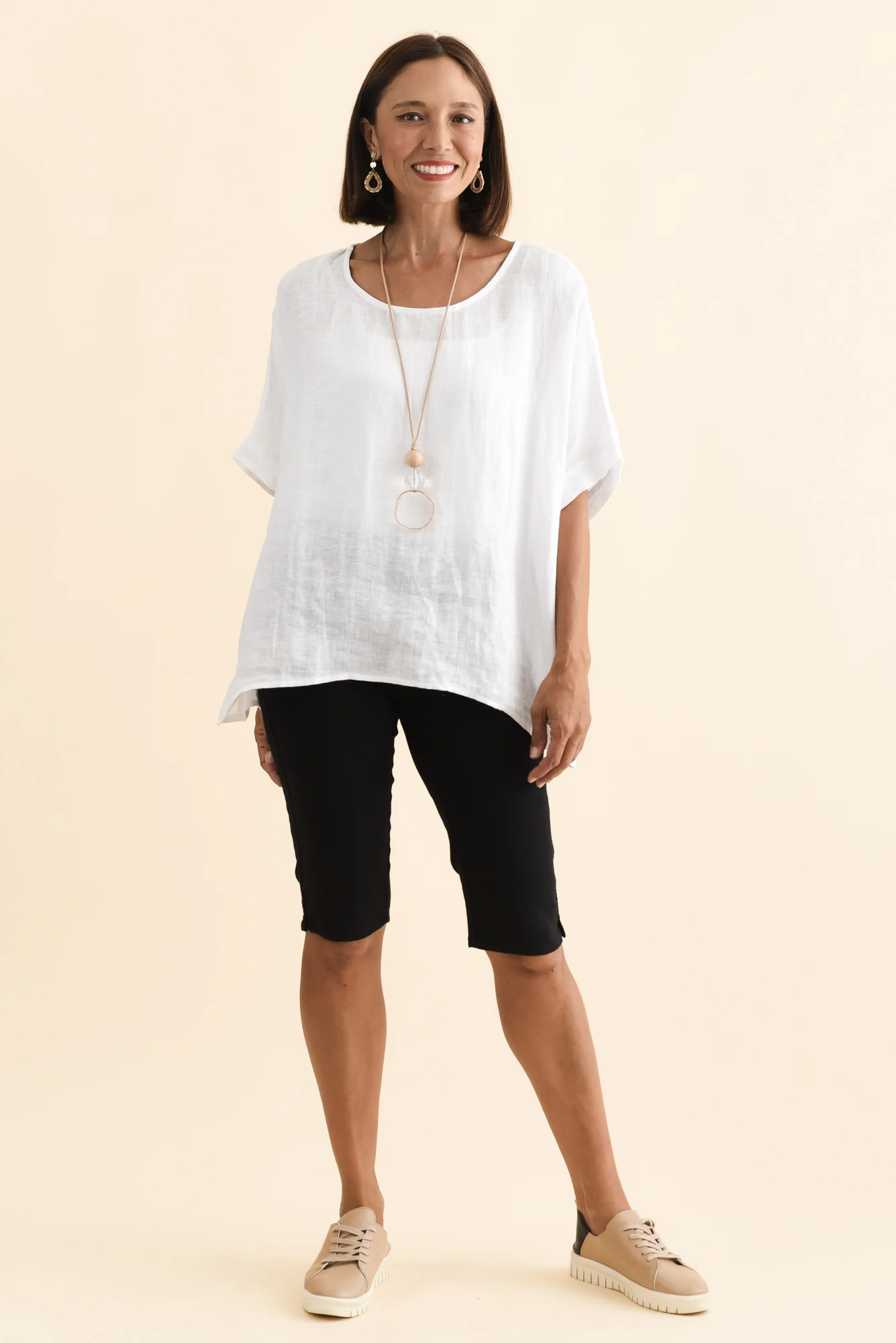 Tora Black Stretch Shorts - Image 6