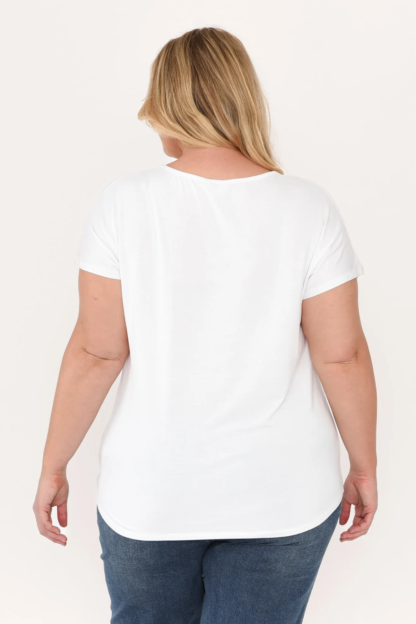 Eadie White Bamboo Top - Image 10