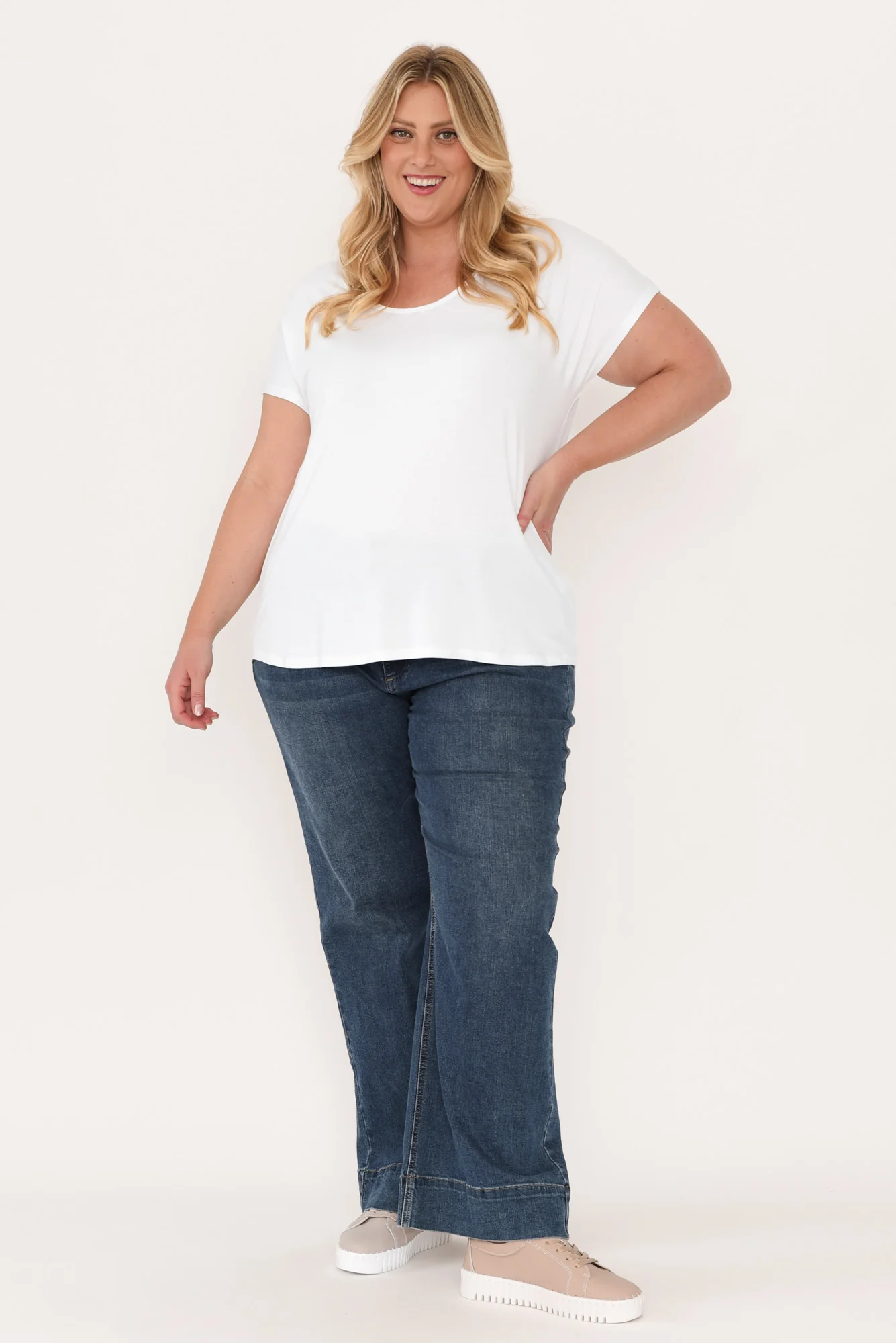 Eadie White Bamboo Top - Image 8