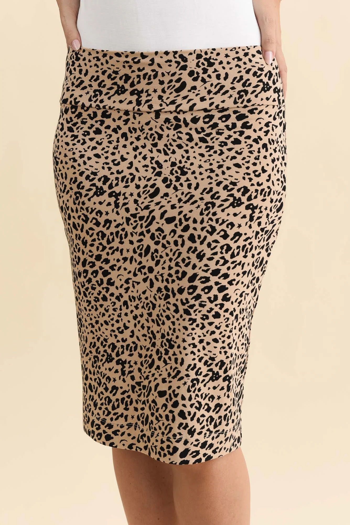 Whitney Leopard Bamboo Tube Skirt - Image 7