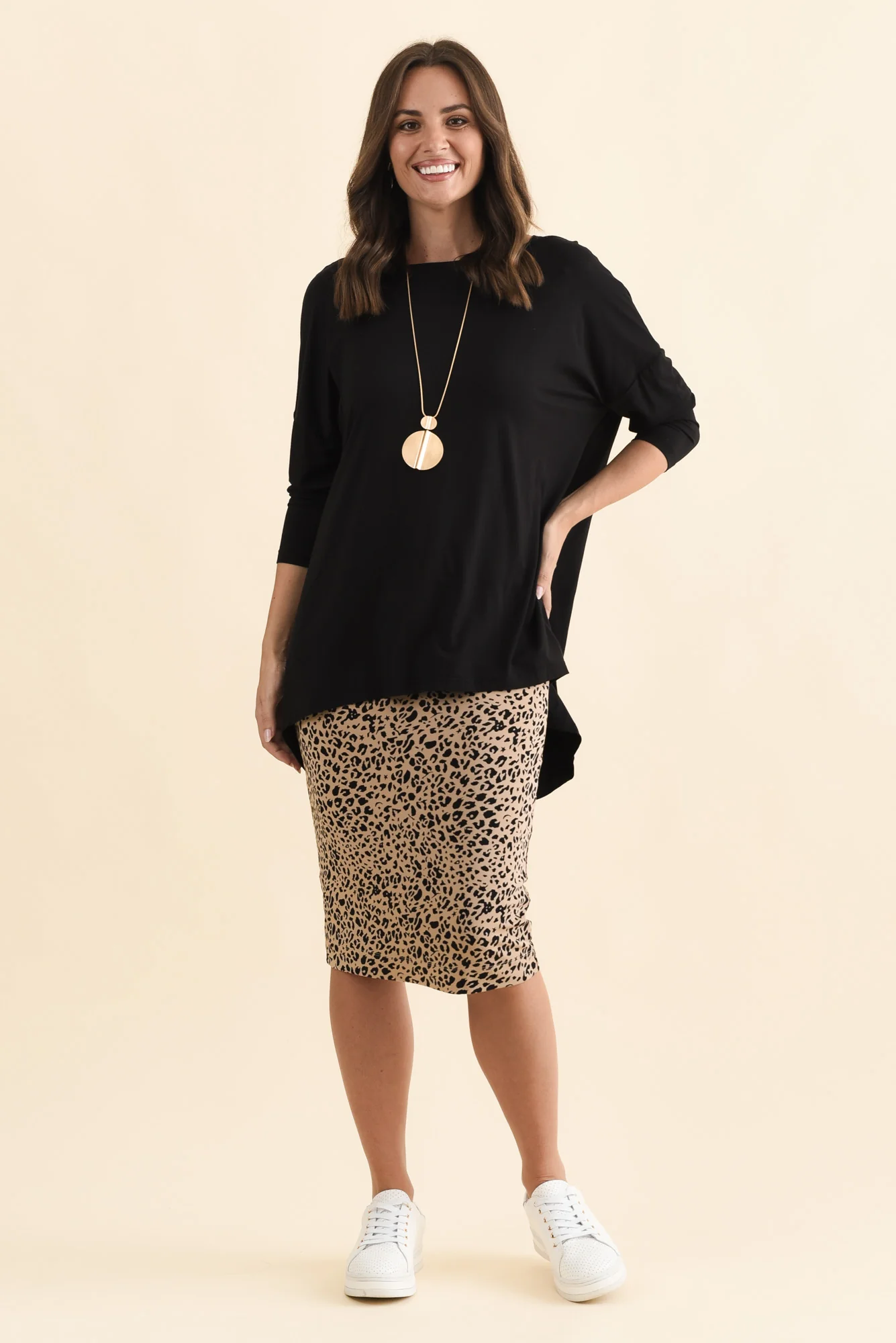 Whitney Leopard Bamboo Tube Skirt - Image 8
